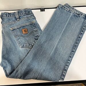 Carhartt Men's 36x30 Traditional Fit Blue Jeans